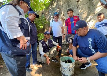 Alcaldía realiza búsqueda activa comunitaria para prevenir dengue en corregimiento La Playa