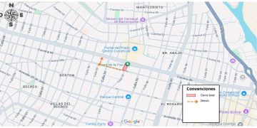 Cierres de vías este fin de semana por eventos en la ciudad