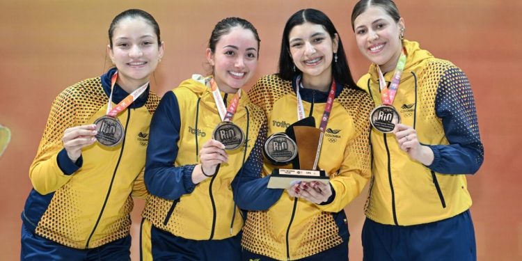 Medalla de bronce para Colombia en el Panamericano de Esgrima