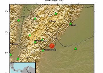 Nuevo sismo sacude Paratebueno, Cundinamarca