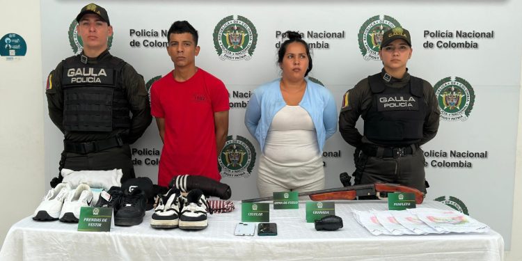 Capturados alias “La Piña” y “La Gorda 07”, presuntos extorsionistas del grupo criminal “Los Costeños” en Baranoa