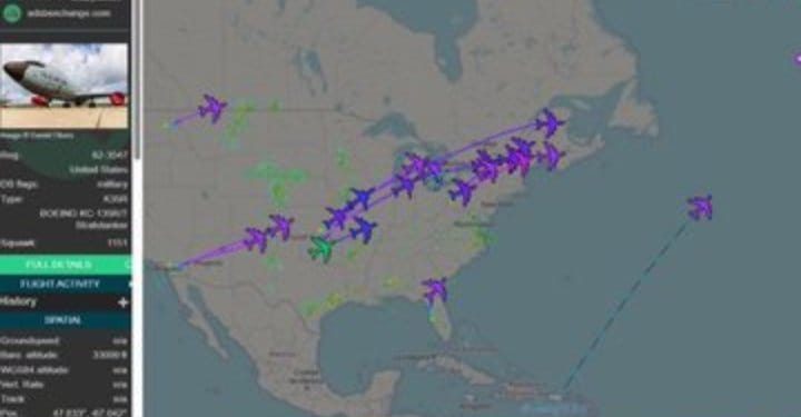 EE. UU. despliega al menos 26 aviones cisterna militares rumbo a Europa en un movimiento inusual