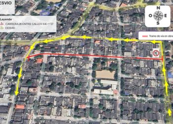 Por obras de rehabilitación de vías y evento deportivo, cierres viales para este fin de semana