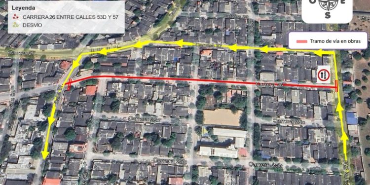 Por obras de rehabilitación de vías y evento deportivo, cierres viales para este fin de semana