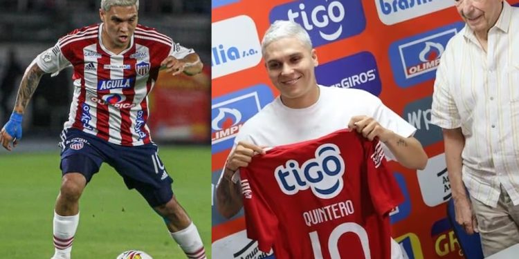 ¿Juanfer Quintero vuelve al Junior? Esto dicen desde América