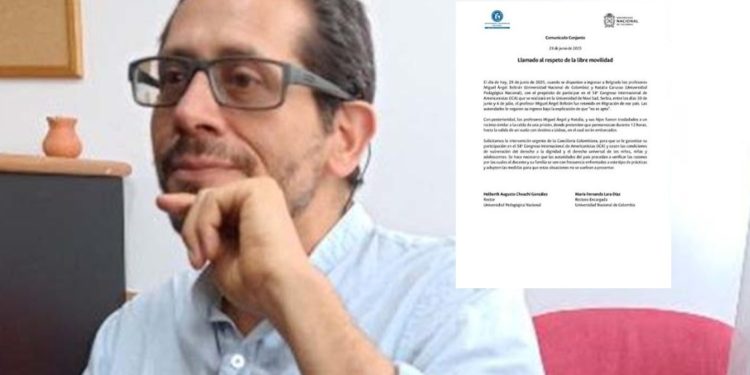 Detienen en Serbia a profesor de la Universidad Nacional: Petro lo califica de “persecución política”