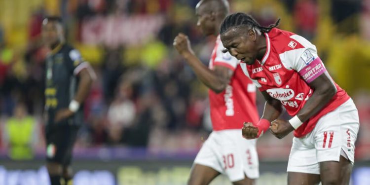 Santa Fe venció a Once Caldas y llega con vida al clásico por la final