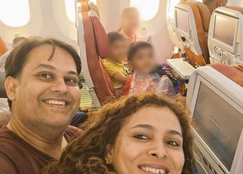 Desgarradora selfie familiar antes de morir en trágico accidente aéreo en India