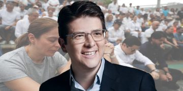 Colombia marcha solidaria por Miguel Uribe Turbay y contra la violencia