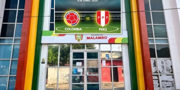 En Malambo, tarde cívica por el partido entre Colombia y Perú