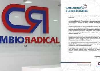 Cambio Radical se retira de reunión electoral convocada por el Gobierno en protesta por ataques verbales de Petro