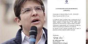 Miguel Uribe Turbay permanece en estado crítico con escasa respuesta a tratamientos médicos