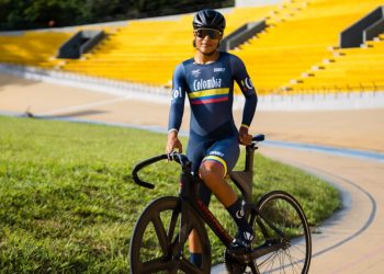 Stefany Cuadrado, en el equipo Panam Sports Asu2025