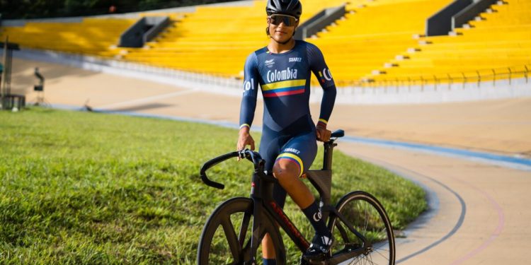 Stefany Cuadrado, en el equipo Panam Sports Asu2025