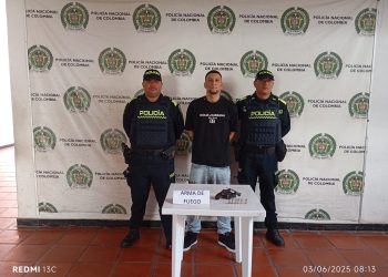 Capturado un hombre con arma de fuego en el barrio Las Trinitarias de Soledad