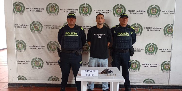 Capturado un hombre con arma de fuego en el barrio Las Trinitarias de Soledad