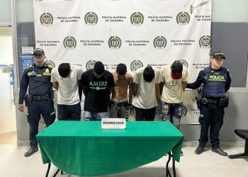 Capturados cinco sujeto por homicidio en el barrio Rebolo de Barranquilla