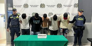 Capturados cinco sujeto por homicidio en el barrio Rebolo de Barranquilla
