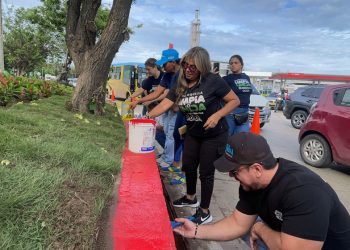 Las Flores recupera su espacio y su color con ‘Barranquilla Limpia y Linda’