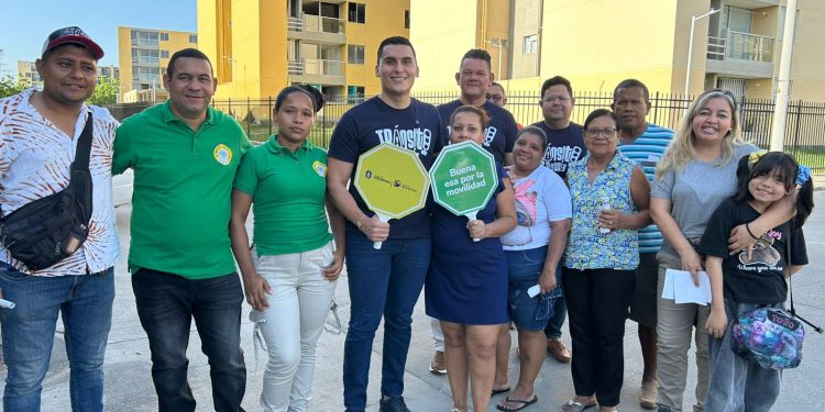 Tránsito de Soledad llega a los barrios brindando soluciones en materia de movilidad