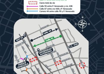 Cambios viales a partir de este martes 17 de junio en Barranquilla