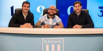 Duván Vergara se incorpora a Racing de Avellaneda