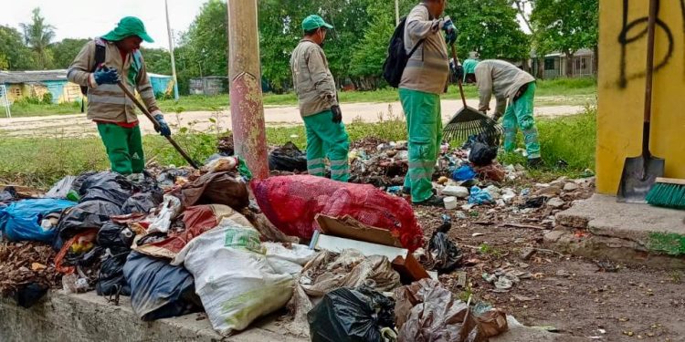 Malambo refuerza recolección de residuos con servicio complementario de aseo