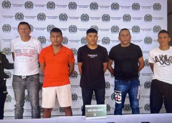Capturan a cinco presuntos integrantes del Clan del Golfo en Sucre; fueron enviados a prisión