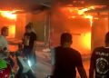 Incendio en local del mercado viejo de Sabanalarga causó pánico, pero no dejó heridos