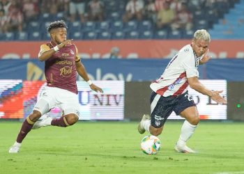 Farías tras empate ante Tolima: “Jugando así vamos a ganar”