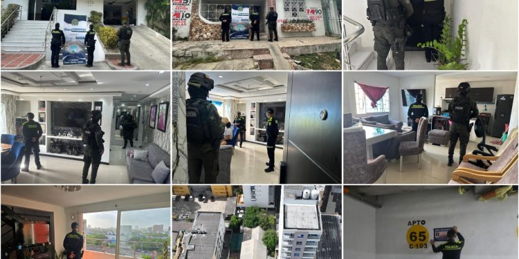 Operación «Raziel»: Policía Nacional golpea a «Los Pepes» con extinción de dominio millonaria en el Atlántico