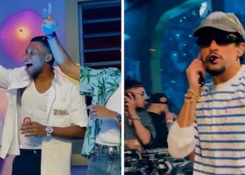 Mbappé y Hakimi sorprendieron en Puerto Rico: Visitaron la “casa” de Bad Bunny