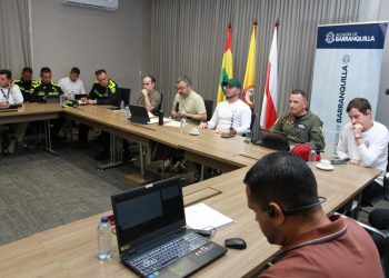 Distrito ultima detalles para garantizar la seguridad durante el Foro de la OCDE