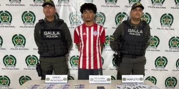 Extorsionaba con videos y panfletos: cae presunto integrante de «Los Costeños» en Soledad