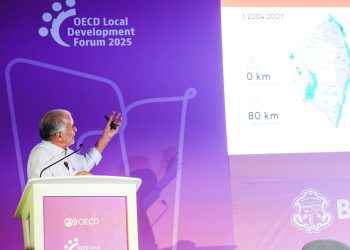 Gobernador Eduardo Verano promociona la internacionalización de su Gobierno en la OCDE