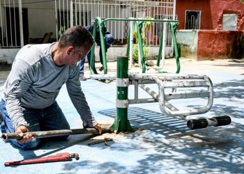 Distrito planea mantenimiento de parques y complejos deportivos