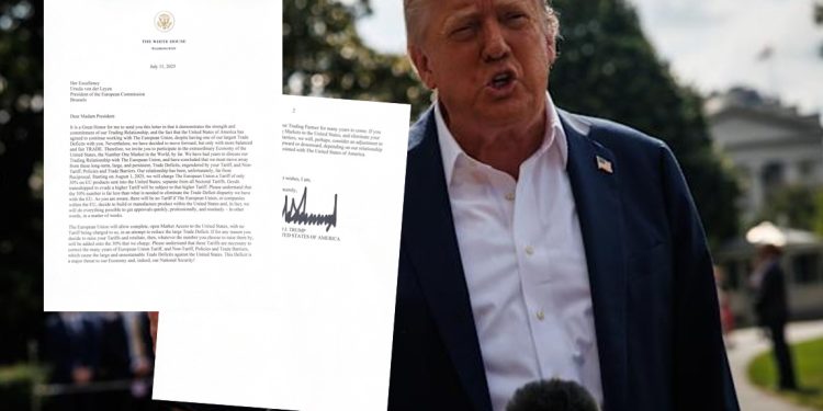 Donald Trump anuncia aranceles del 30% a la Unión Europea a partir del 1 de agosto