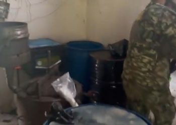 Ejército y Policía destruyen laboratorio del ELN para el procesamiento de cocaína en Norte de Santander