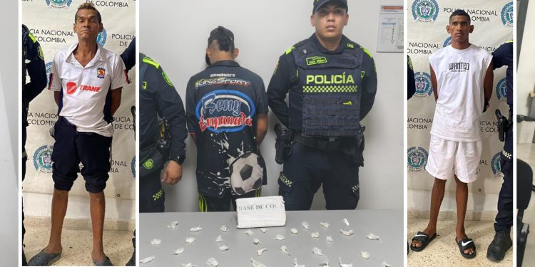 Golpe al microtráfico en Soledad: tres capturados en operativos de patrullaje en el barrio La Central