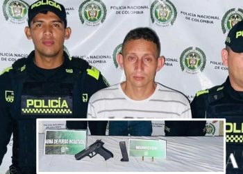 Capturado presunto sicario del Clan del Golfo con pistola 9mm en Juan de Acosta