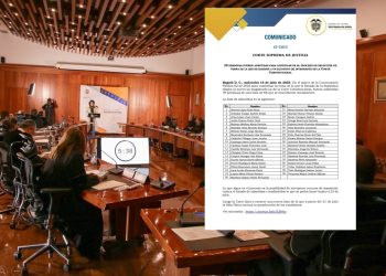 Corte Suprema admite a 39 aspirantes para llegar a la Corte Constitucional