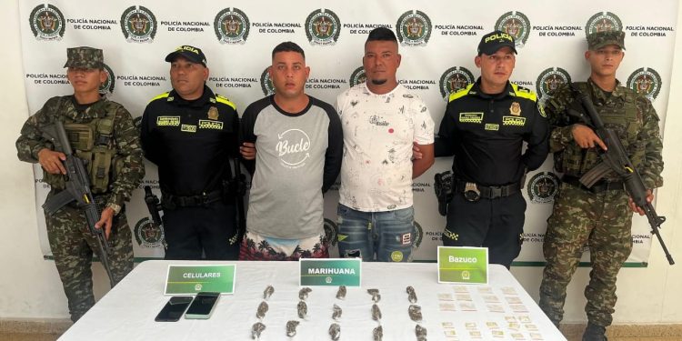Capturan a alias “Pepo” y “Gallero”, presuntos narcomenudistas de “Los Costeños” en Polonuevo, Atlántico