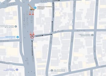 Cierres viales temporales bajo el puente de la Circunvalar con carrera 38 por obras