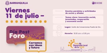 Este viernes cierra el Foro para el Desarrollo Local de la OCDE