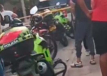 Sicarios asesinan a domiciliario en el barrio San Felipe de Barranquilla