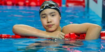Yu Zidi, la niña que puso en jaque a la natación mundial