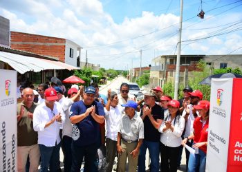 La Circunvalar Sur de Baranoa ya es una realidad: Eduardo Verano entrega 1.8 km de vía estratégica