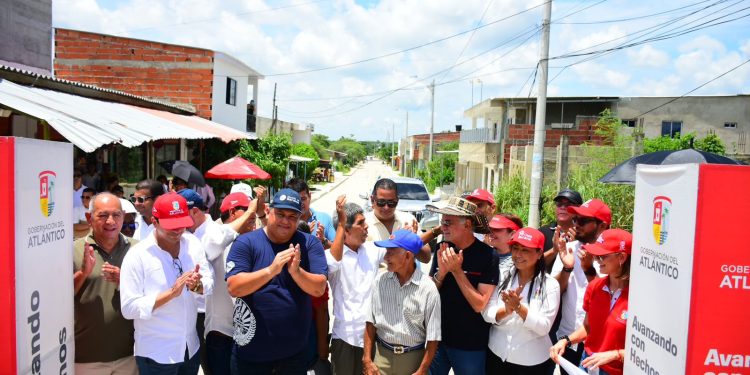 La Circunvalar Sur de Baranoa ya es una realidad: Eduardo Verano entrega 1.8 km de vía estratégica
