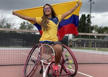 María Angélica Bernal hace historia en Wimbledon al disputar su primera final de dobles en silla de ruedas