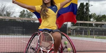 María Angélica Bernal hace historia en Wimbledon al disputar su primera final de dobles en silla de ruedas